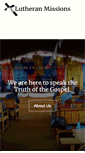 Mobile Screenshot of lutheranmissions.org